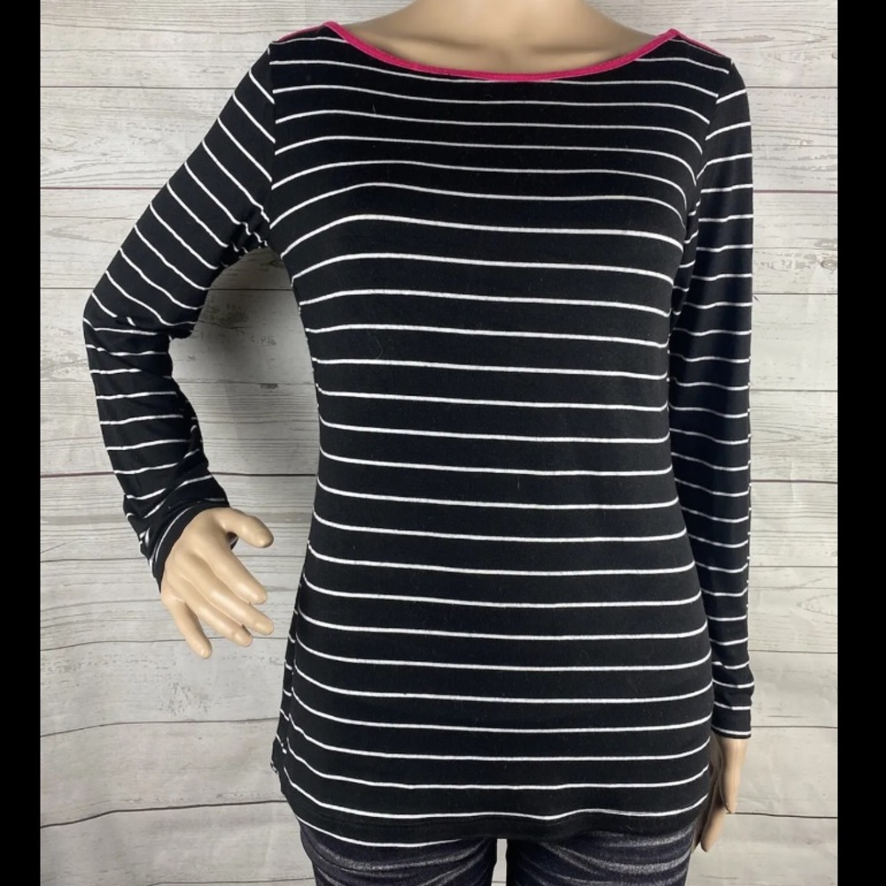 Green Envelope Striped Shirt